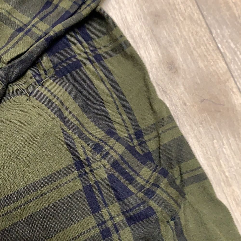 Zara Womens Button Up Plaid Shirt Jacket - Picture 3 of 6